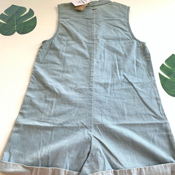 🐚ROXY Stellar Swell Denim Romper🐚 - Picture 11 of 13